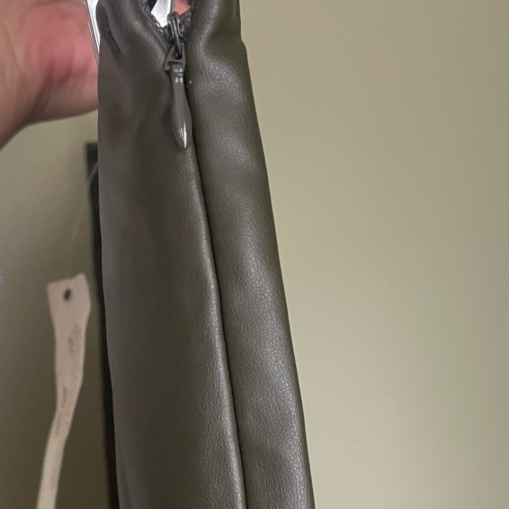 NWT Sans Souci Faux Leather Mini Skirt Sz L - Picture 3 of 8